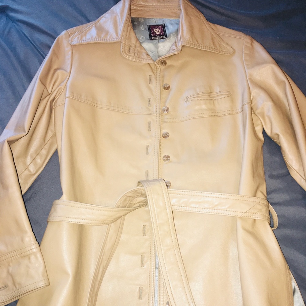 Vintage Anne Klein 70’s Leather Jacket
